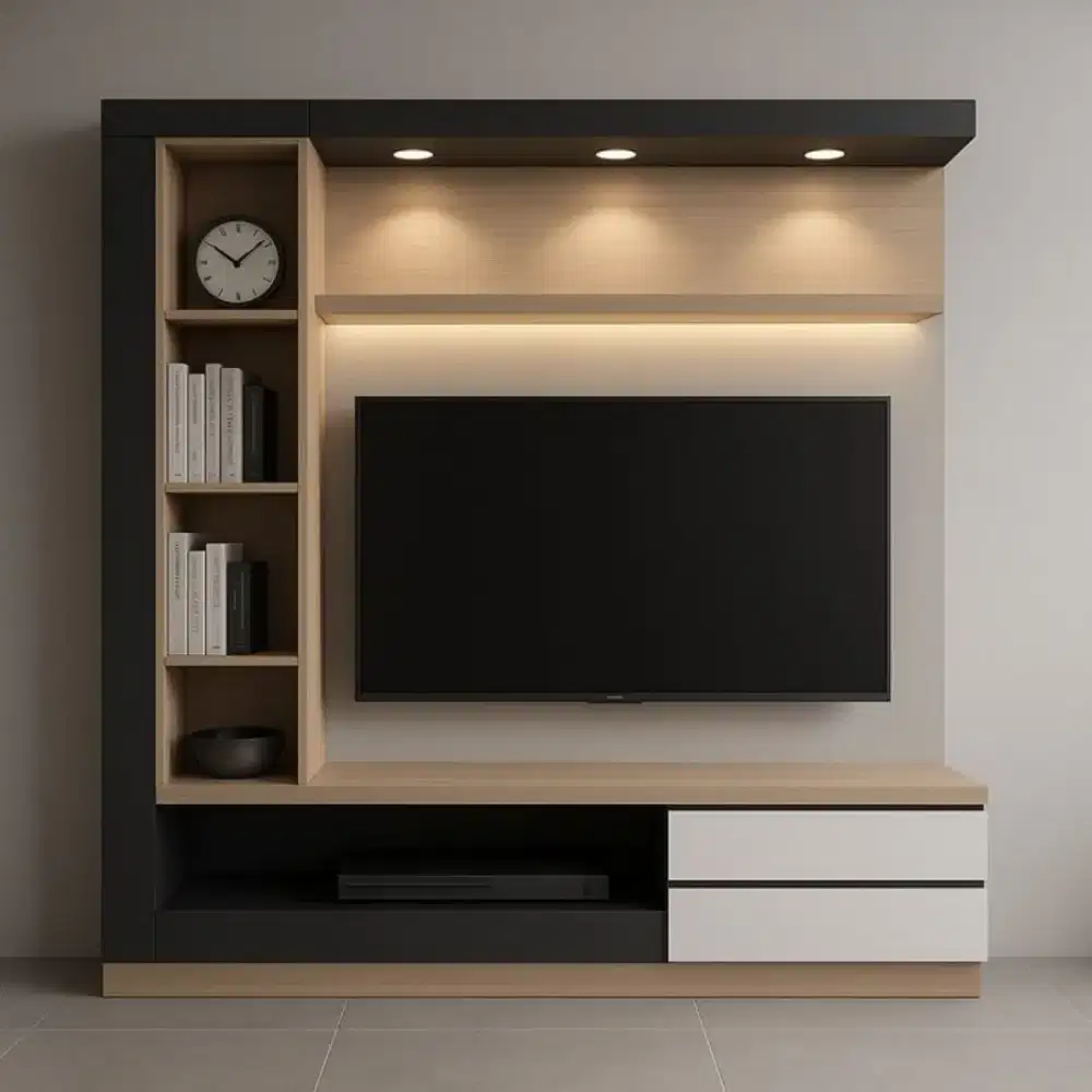 Backdrop TV Modern Custom