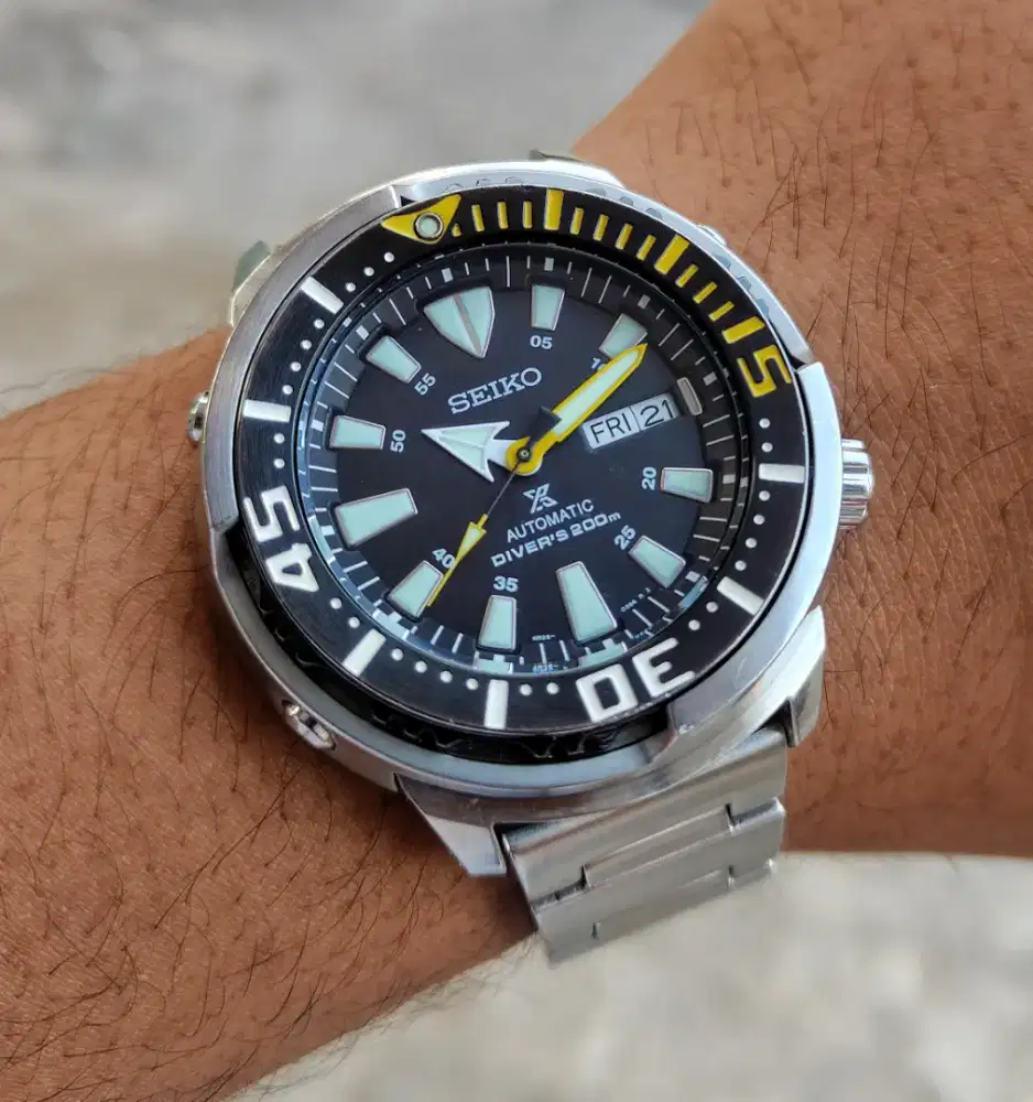Seiko Baby Tuna Yellow fin Srp639k1 All Original