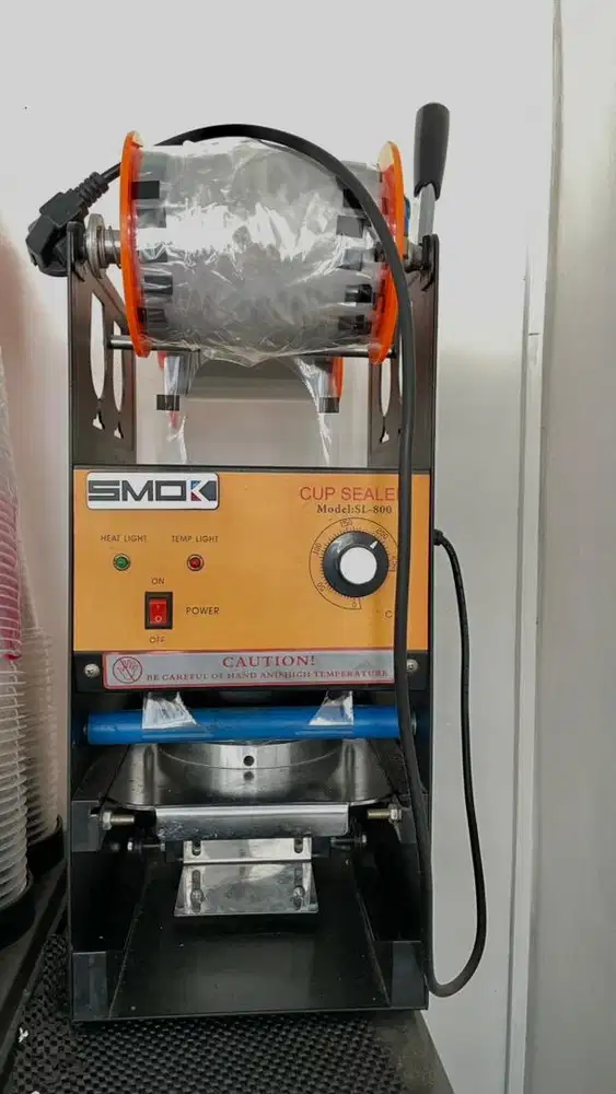 CUP SEALER STEKO SMOK SL 800 MESIN PRES GLASS PLASTIK
