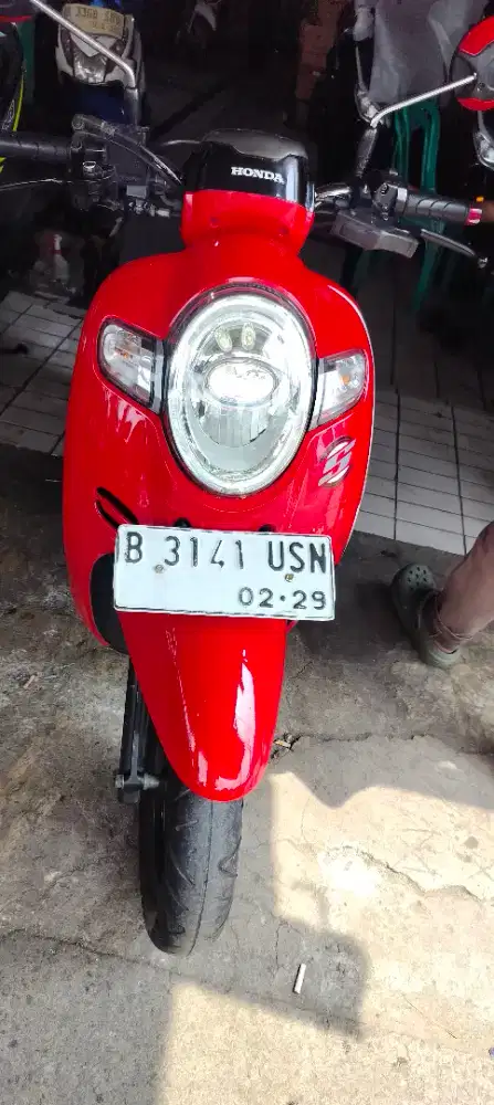 Scoopy FI th 2019 mesin ok TT kredit