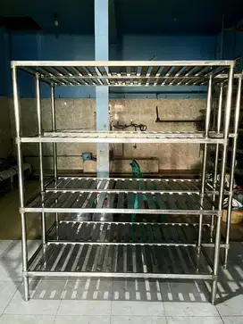 Rak 4 susun stainless