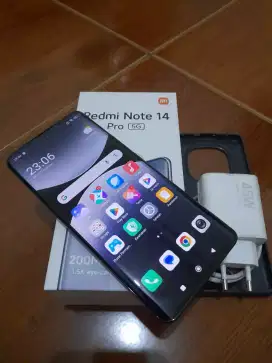 Redmi Note 14 Pro 5G Fullset 8+4/256 Mulus Nominus