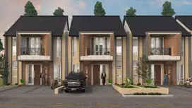 rumah modern 2 lantai super luas tanpa dp shm akses mudah bandara