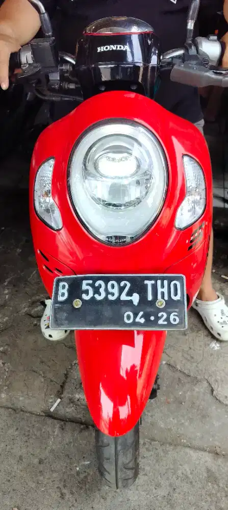 Scoopy FI th 2021 mesin ok TT kredit
