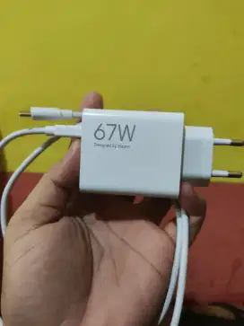 Charger Xiaomi 67Watt Ori Turbo Charge Desimal.
