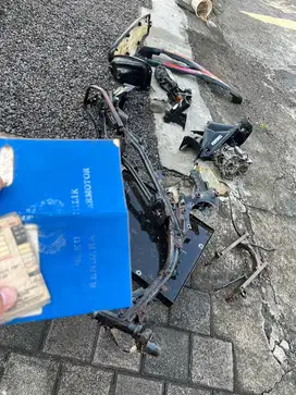 surat lengkap stnk bpkb set nomer rangka mesin part yamaha sigma