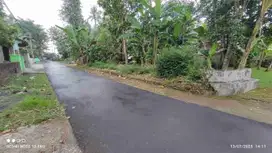 TANAH PEKARANGAN TEPI JALAN ASPAL DI SLEMAN BARAT YOGYAKARTA
