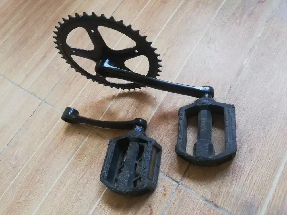Jual crank arm bekas sepeda ring 26