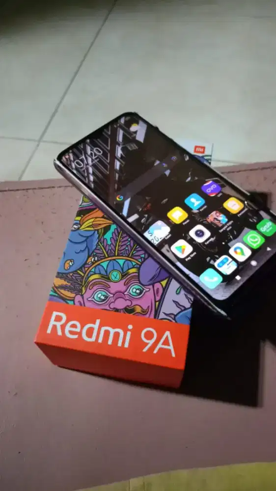 Jual HP redmi 9A msih mulus
