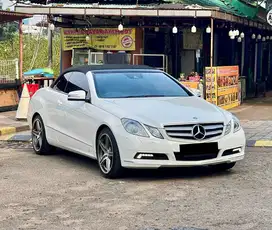 Mercedes Benz E250 Cabriolet Convertible 2011 Garansi 1 Tahun