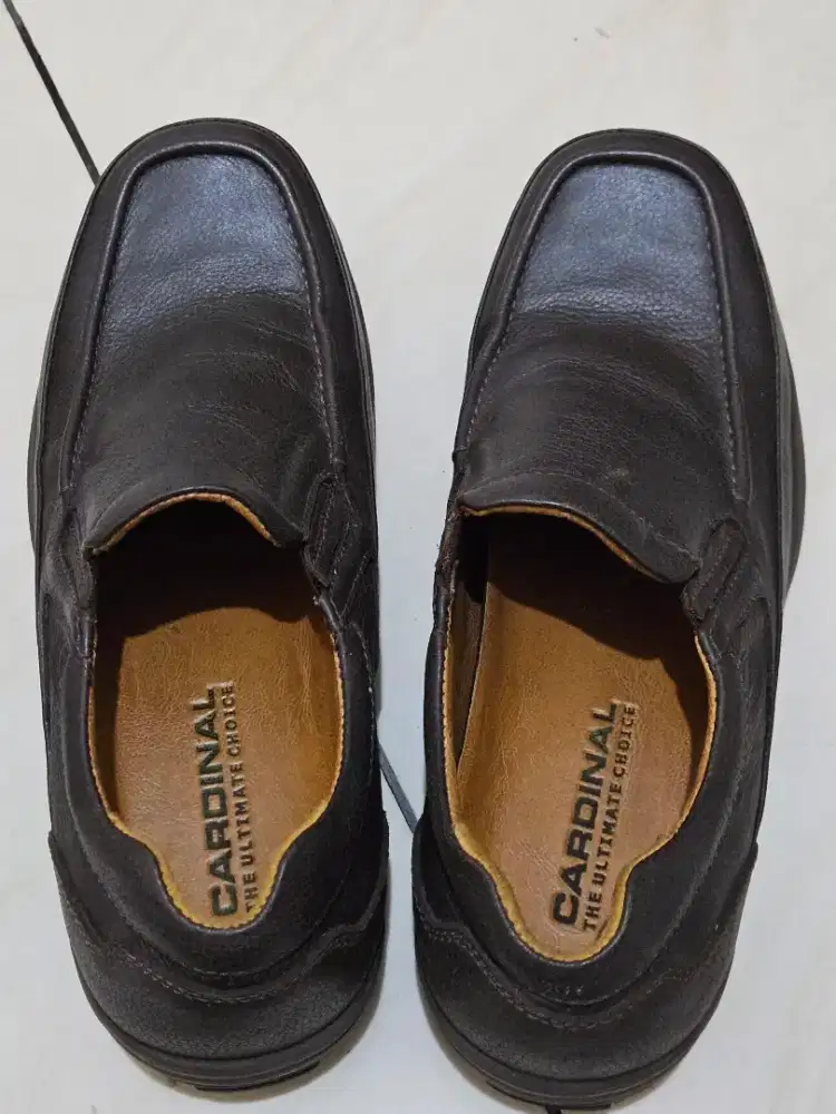 Sepatu kulit kardinal cardinal asli kulit kulit asli