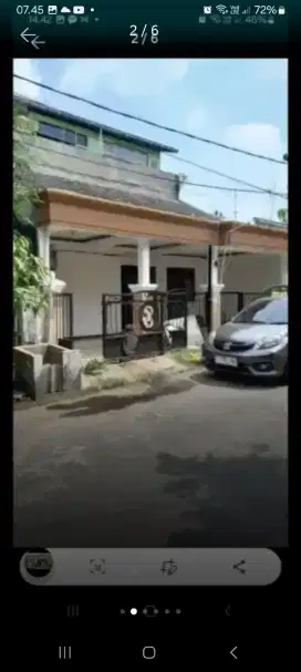 Dikontrakkan Rumah strategis tengah kota sidoarjo