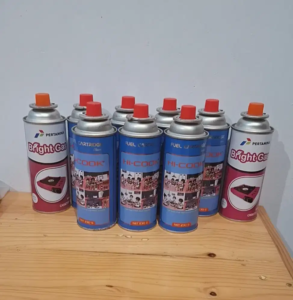Kaleng Gas Kosong Portable