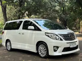 Alphard S CBU japan LOW KM Tangan pertama putih full original