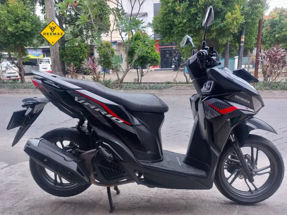 (DP 900 Rb)‼️ Vario 125 CBS Hitam 2023 Cash, Kredit & Tukar Tambah