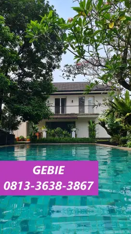 Rumah 2 Lantai Fasilitas Kolam Renang di Parigi Baru Bintaro CW-17091