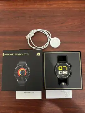 *DIJUAL SMARTWATCH HUAWEI GT 5 SERIES 46mm (secondhand)* ⌚️