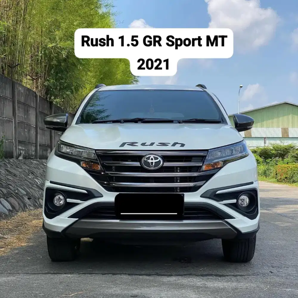Rush 1.5 GR Sport Bensin MT 2021 (Km 9 ribuan )