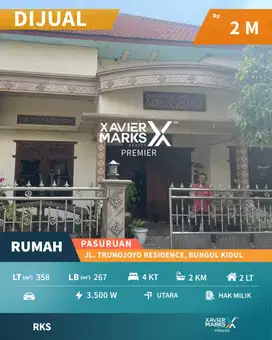 Rumah Besar Perumahan Di Jln. Trunojoyo Residence Bugul Kidul Pasuruan