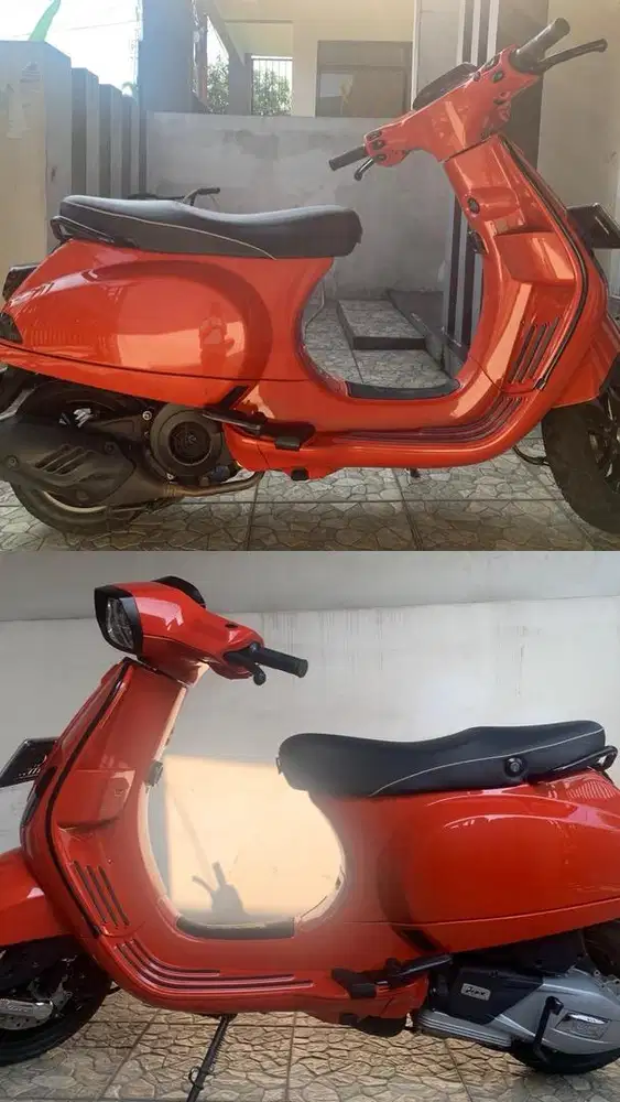 For Sale Vespa S 125 Facelift Thn 2022 Warna Orange Original No Modif