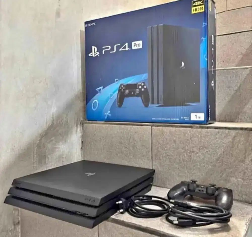 PS 4 PRO FULL GAME BARANG MASIH GRESSS