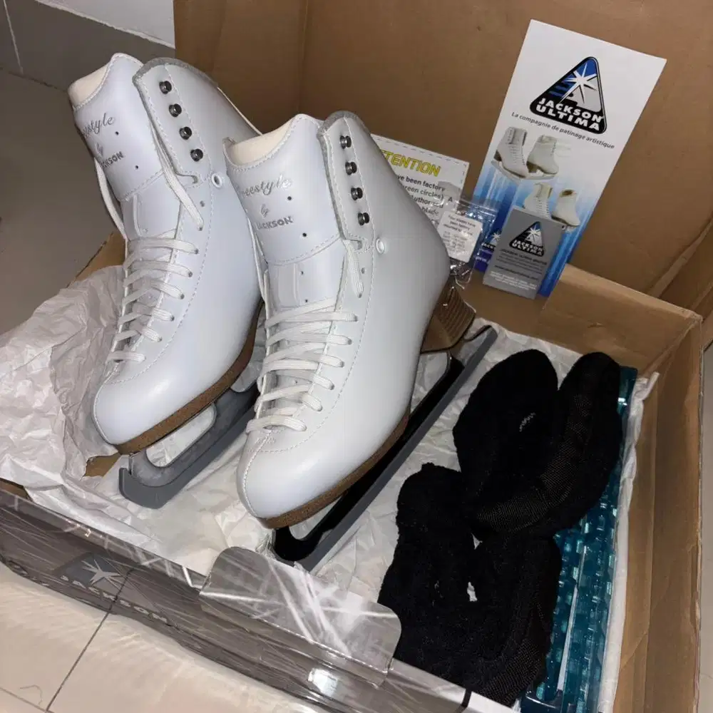 jackson ultima freestyle ice skating shoes sepatu size 7
