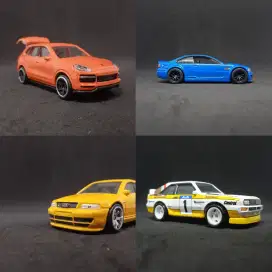 Hot Wheels Majorette BMW M3 E46 Audi Quattro Audi S4 Porsche Cayenne