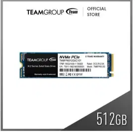 SSD Team MP33 M.2 2280 NVME 512GB - PCIe Gen3 x4
