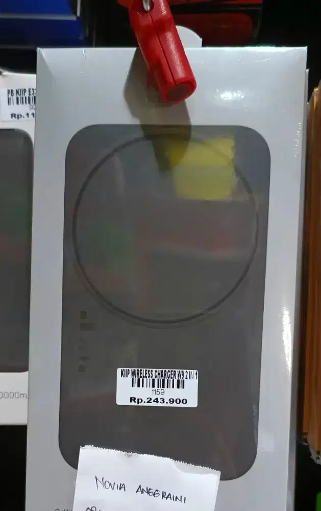 Kiip wireless charger W9 2 in 1 | ATLANTIS DAHSYAT