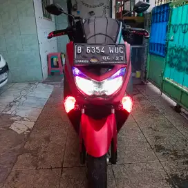 Dijual Nmax 2019 Merah Modifikasi