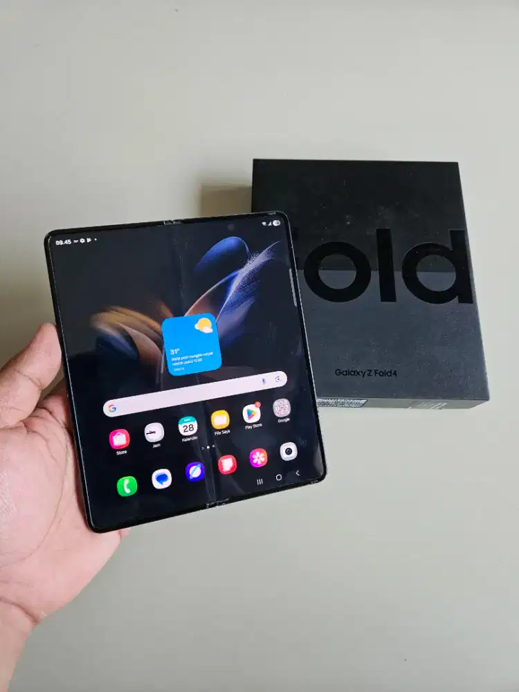 Samsung Z Fold 4 5G 12/256 SEIN Resmi Indo Fullset Murah Ada Minus