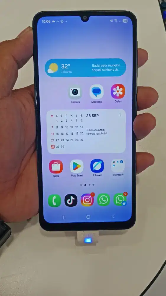 PROMO CICILAN SPESIAL TRIPLE ZERO HANDPHONE SAMSUNG A07 LTE 4+4/128GB