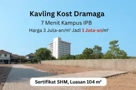 Dijual Kavling Kost Murah 7 Menit Kampus IPB Dramaga