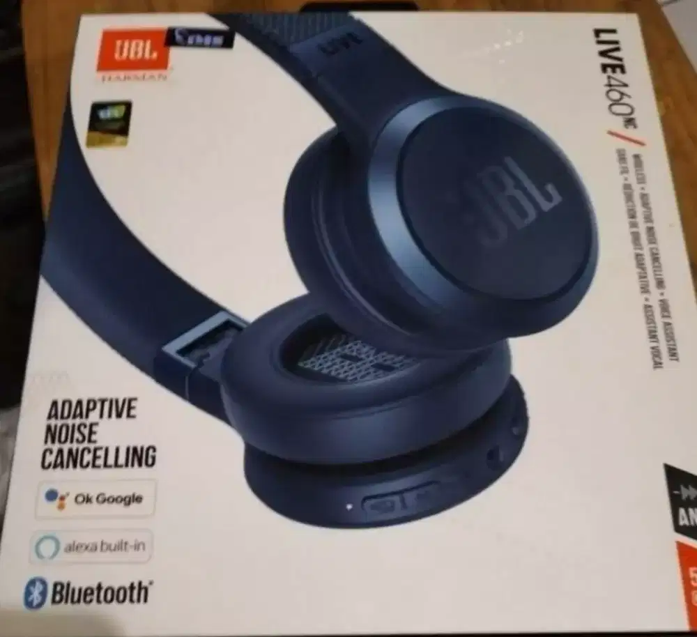 Dijual : 1 unit  Headset JBL Harman Live 460 NC ,Original ,New ,Segel