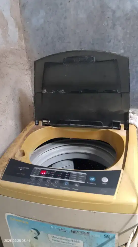 SANKEN Mesin Cuci 1Tabung 8Kg RUSAK