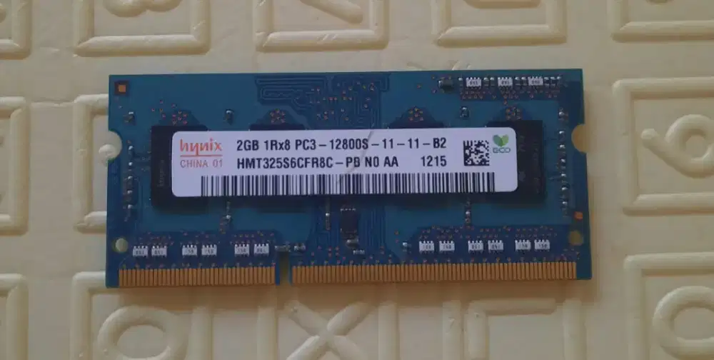 MEMORY LAPTOP DDR3 2GB PC12800S