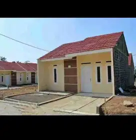 Rumah subsidi konsep cluster modern dekat exit tol dan stasiun parungkuda