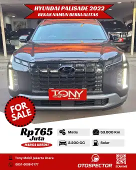 Hyundai Palisade Signature  AWD 2022 Hitam