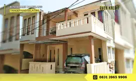 Rumah Over Kredit 2lantai HOOK 249JT dkt Tol di Perum Villa Dago pamulang