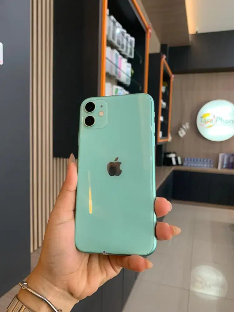 Iphone 11 beacukai 128gb green