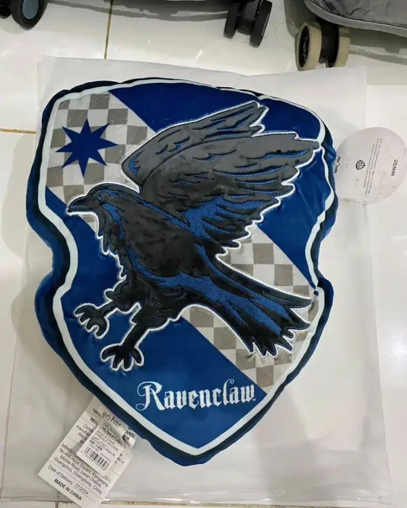 Boneka Bantal 16 Inch Ravenclaw Harry Potter Miniso New