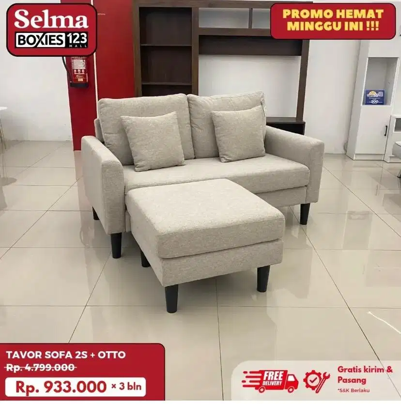 Tavor sofa L minimalis