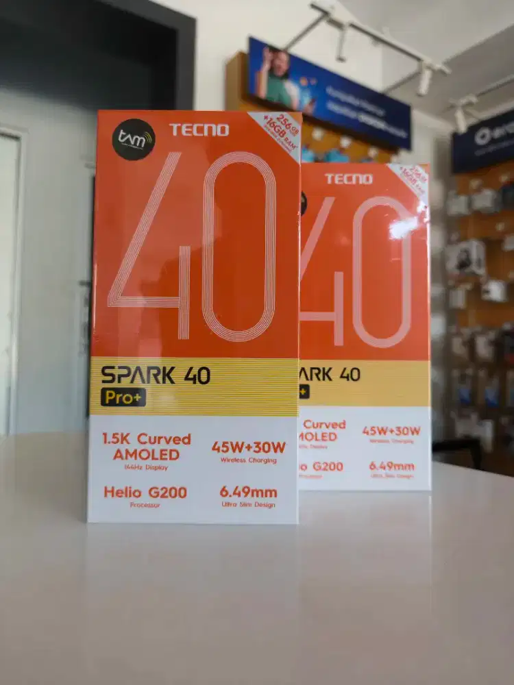 (928) TECNO SPARK 40 PRO+ 8/256GB BISA CICILAN