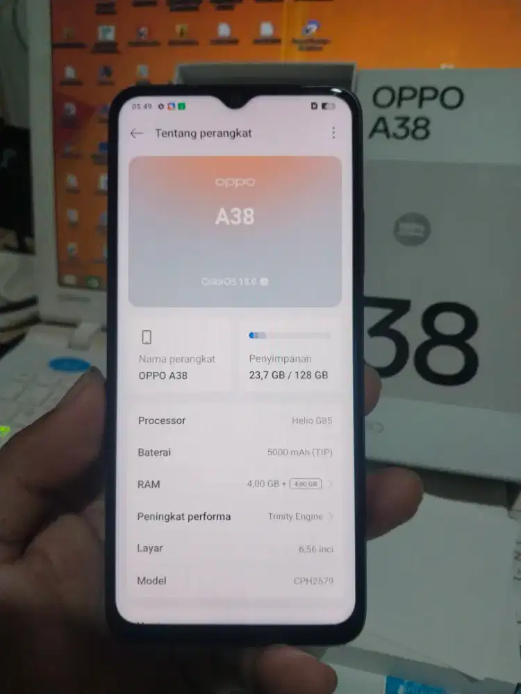 Oppo A38 4+4/128 Fullset