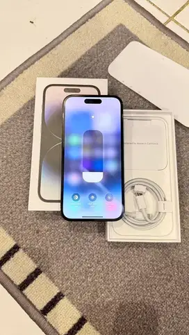 Dijual Iphone 14 Pro 256GB Black Terdaftar Mulus Lengkap