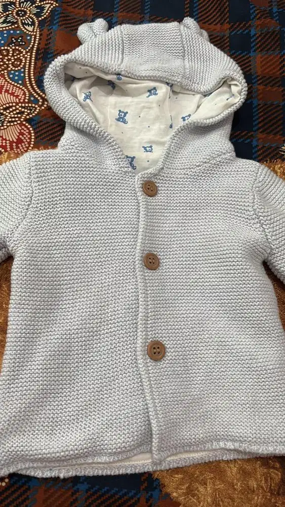 Jaket rajut mothercare