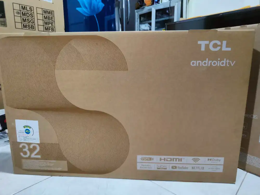 LED TCL Android 32 new spek paling lengkap bisa kirim dan cod