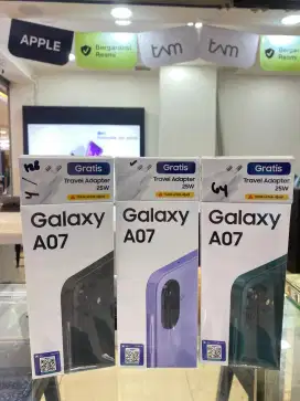 Samsung A07 Ram 4/128gb Cicilan DP 0% Banyak Gift Nya