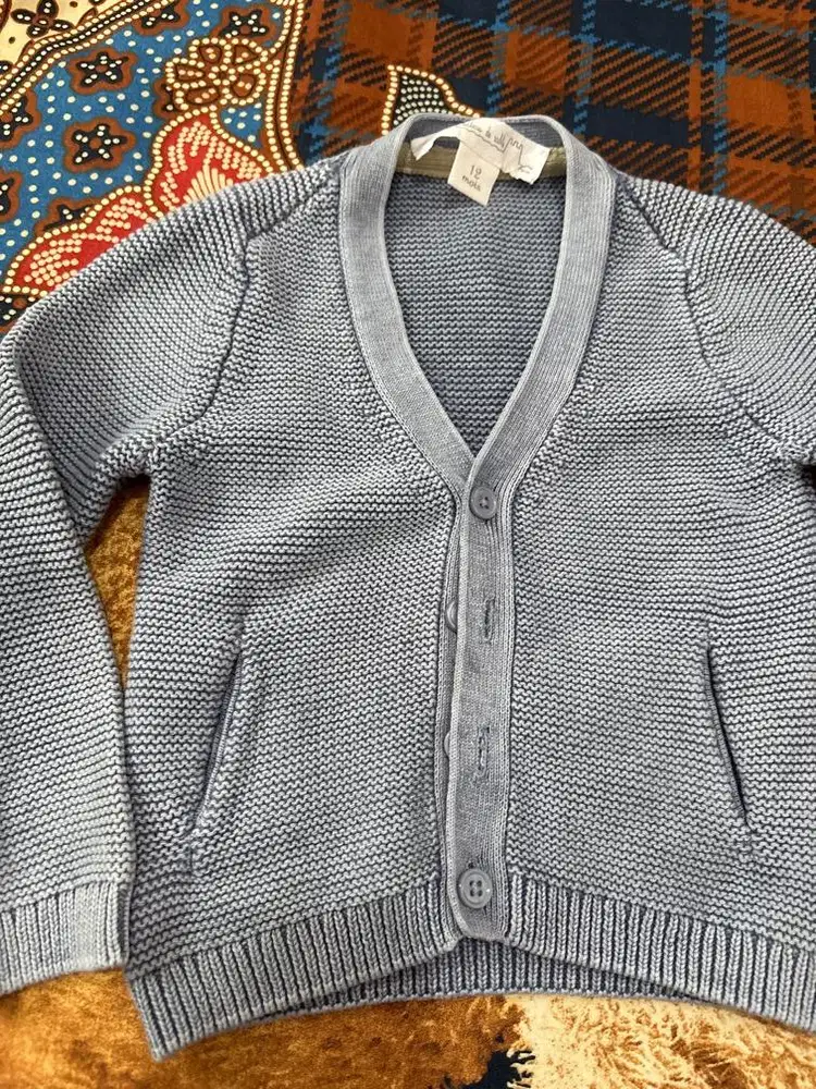 Jaket rajut chateau de sable