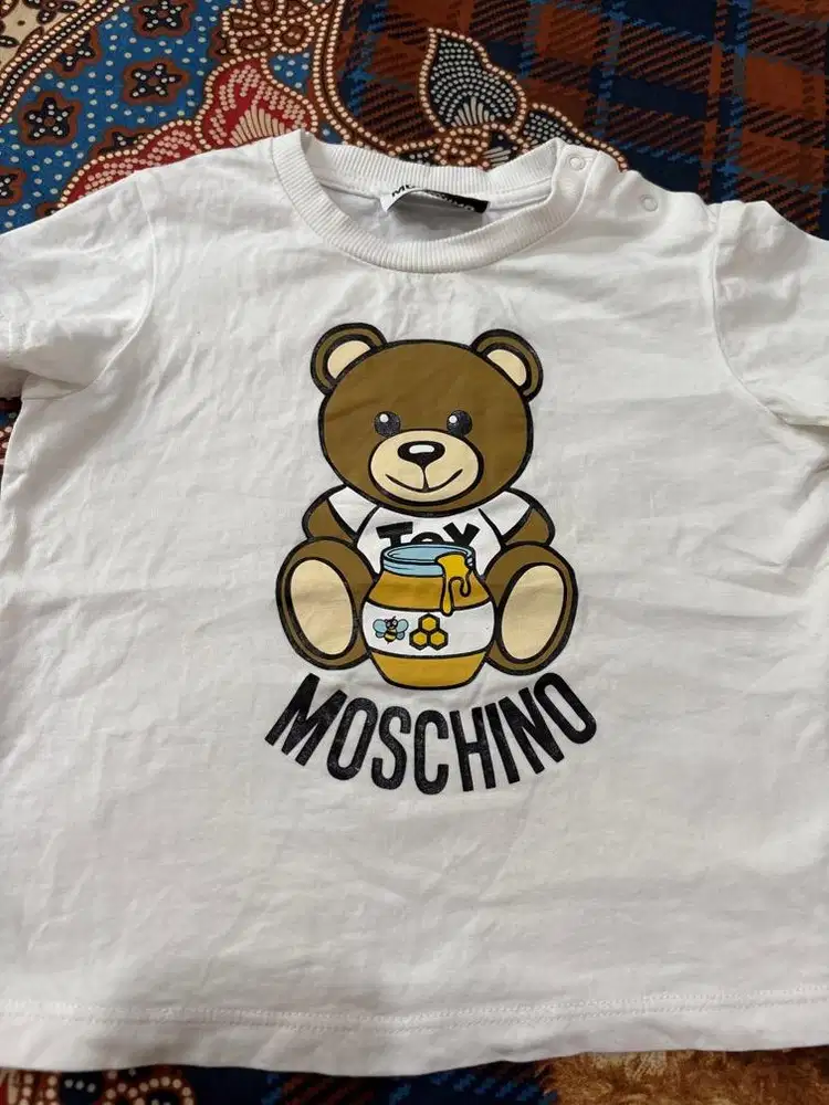 Baju moschino baby original kaos moschino original bayi